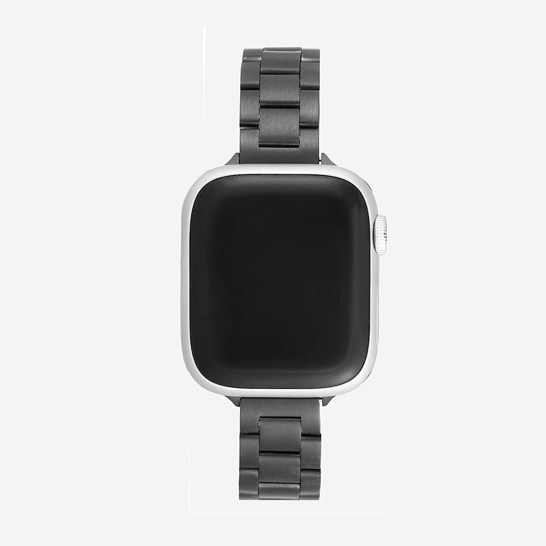 Berlin Stainless Steel Apple Watch Band - Graphite