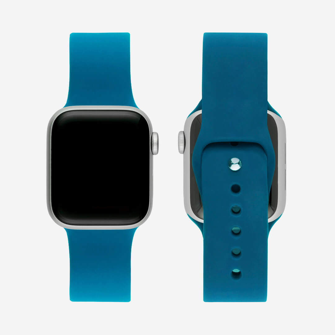 Classic Silicone Apple Watch Band - Emerald