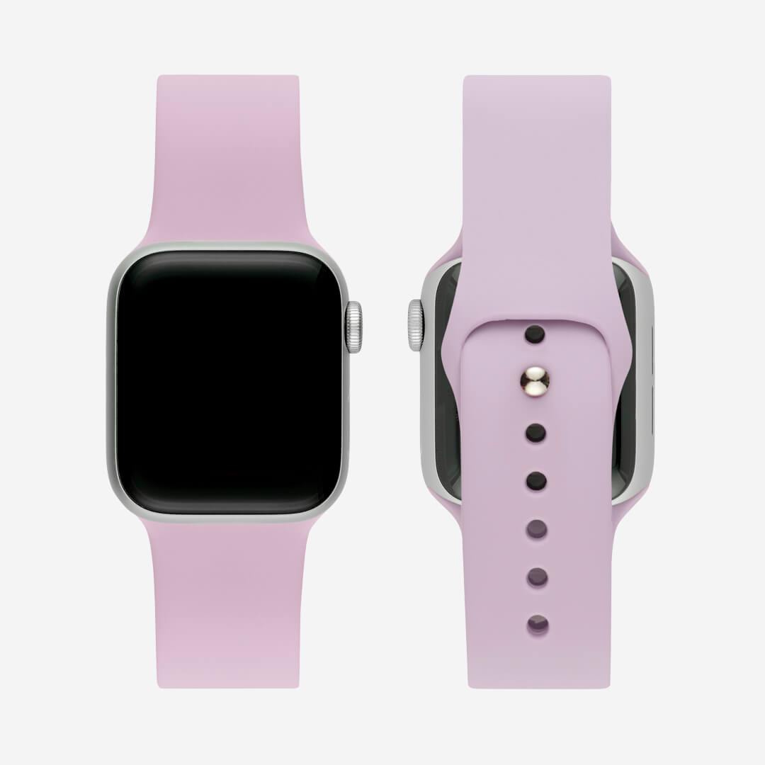 Classic Silicone Apple Watch Band - Orchid